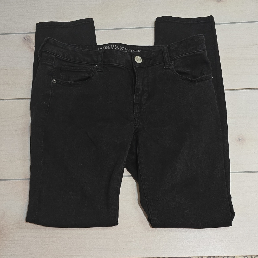 American Eagle Outfitters Super Skinny Black Jeans